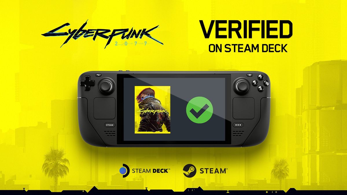 Cyberpunk 2077 Officially Gets Steam Deck Verified. Still Remains in the Top 20 Games on Deck for February